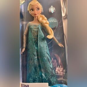 Elsa Doll with Blue Dress